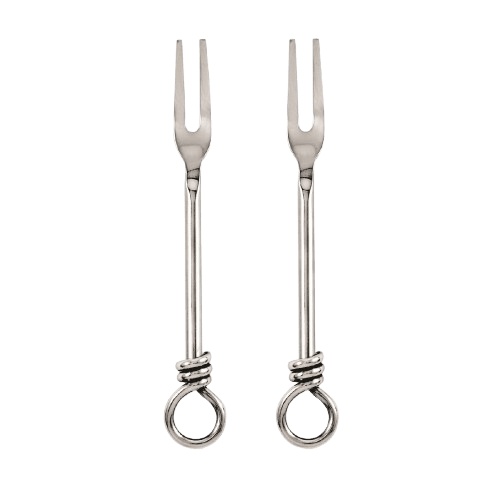 S.STEEL FORK CUTLURY (POLISH) SET OF 2
